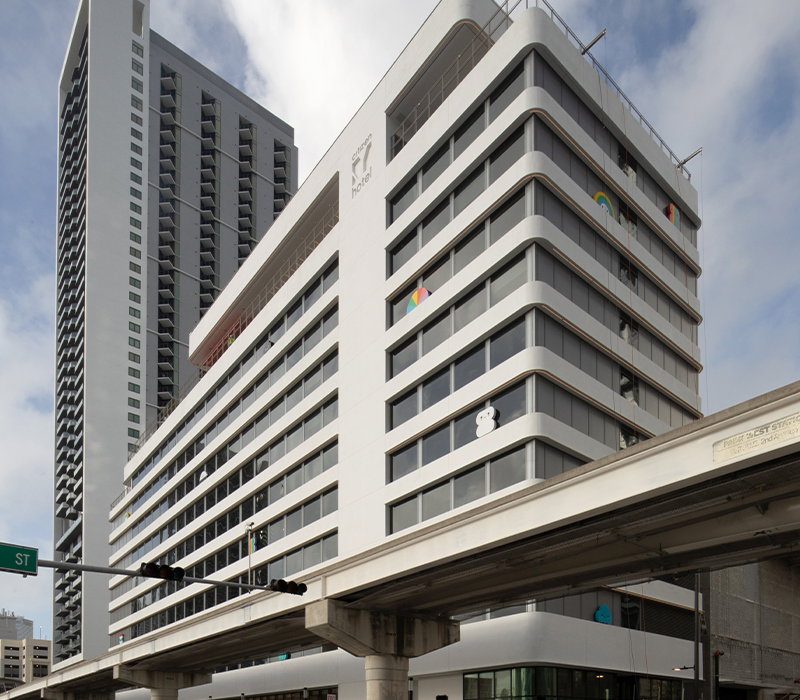 CitizenM Miami Worldcenter in Florida.